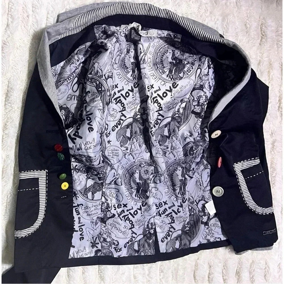 DESIGUAL Women’s Blazer Jacket - Picture 11 of 16